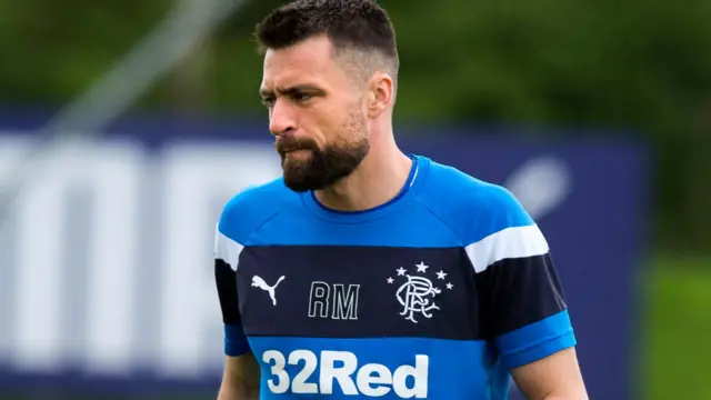 Russell Martin spent six months on loan at Rangers in 2018 during his playing days