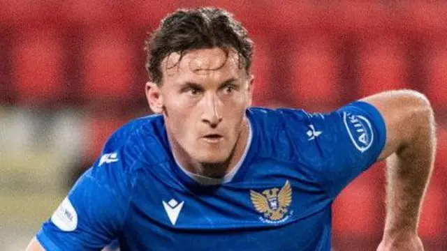 St Johnstone forward Ruari Paton