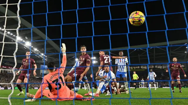 Joao Pedro scoring for Brighton