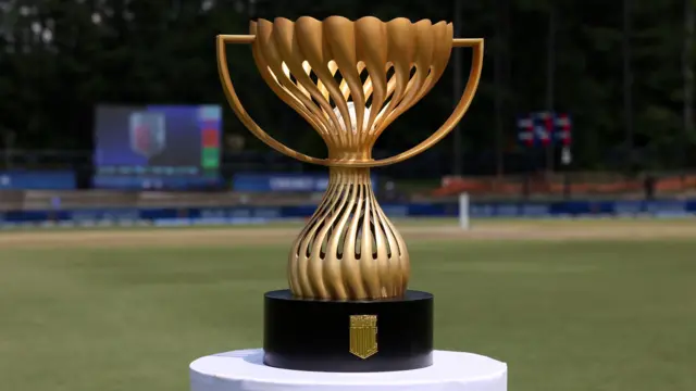 Major League Cricket trophy