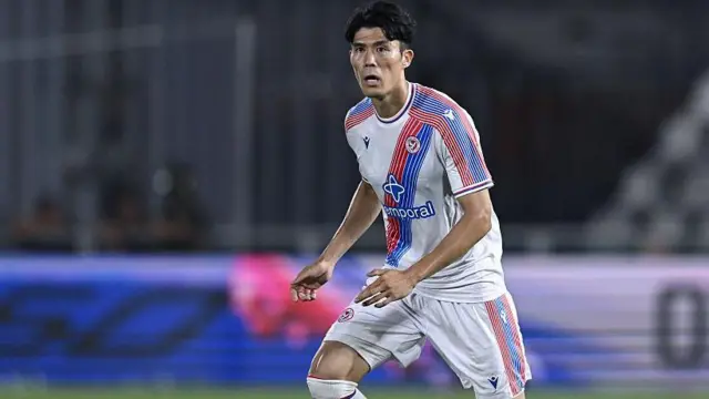  Takehiro Tomiyasu of Crystal Palace