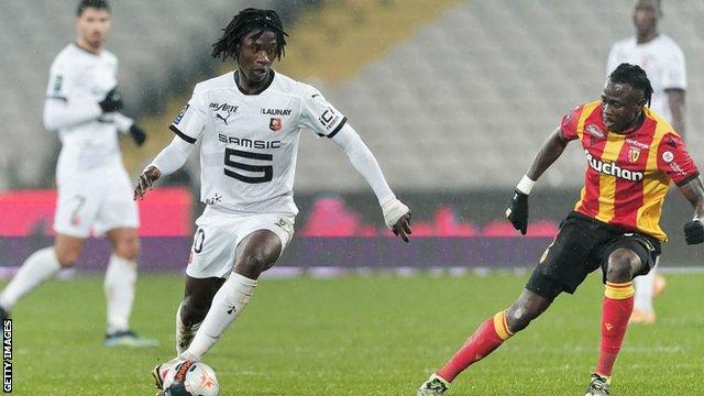 Rennes' Eduardo Camavinga