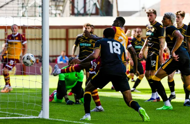 Moses Ebiye scores to make it 2-0