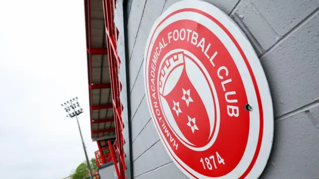 Hamilton Accies badge
