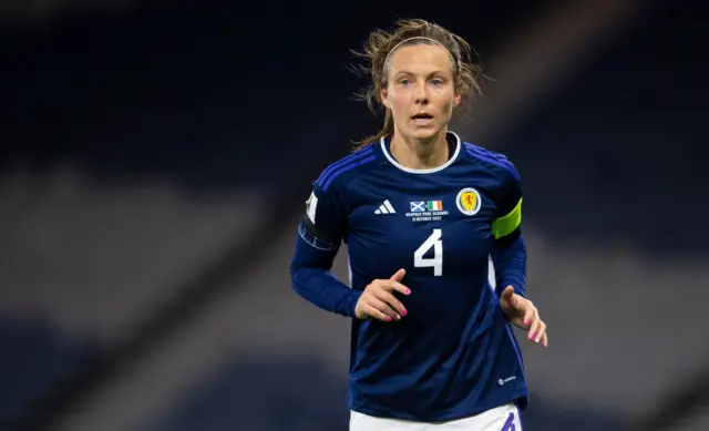 Scotland captain Rachel Corsie