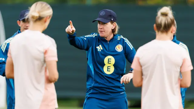 Melissa Andreatta is seeking her first win as Scotland head coach