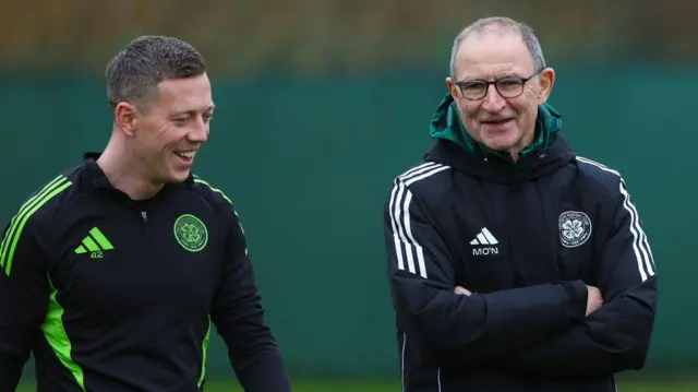 Callum McGregor and Martin O'Neill