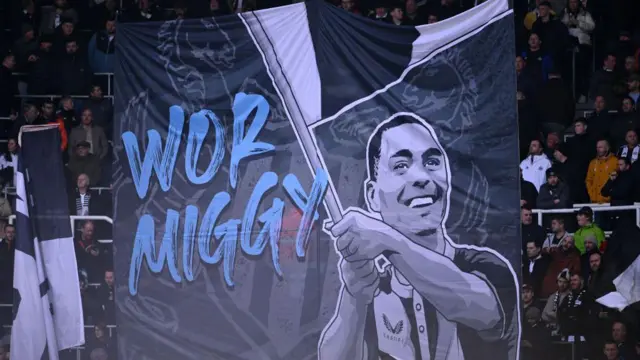 Miguel Almiron flag