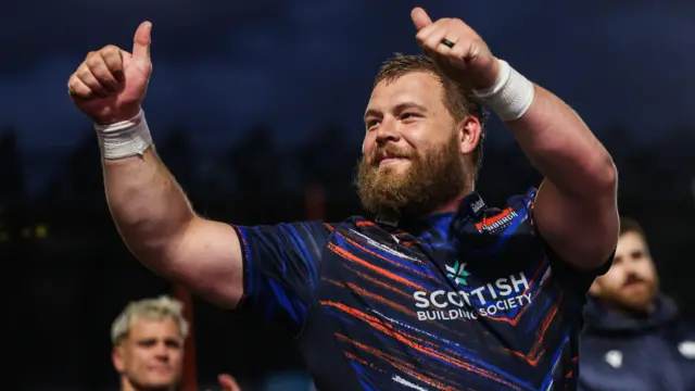 Edinburgh prop Boan Venter