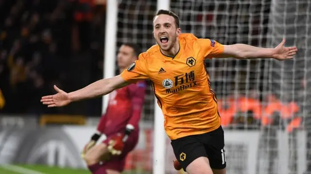  Diogo Jota celebrates