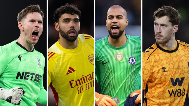 Dean Henderson, David Raya, Robert Sanchez and Robin Roefs