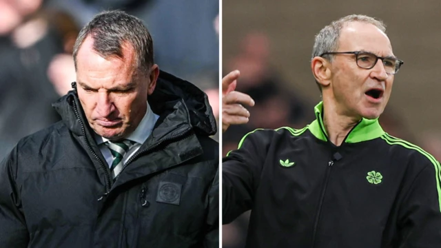Brenan Rodgers and Martin O'Neill