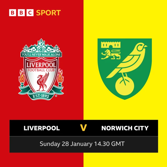 Liverpool v Norwich