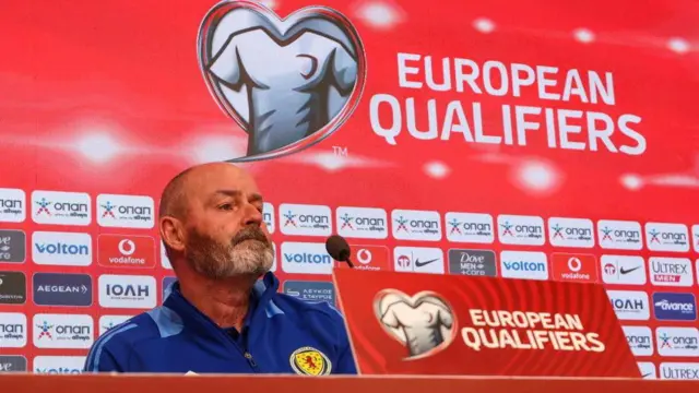 Scotland head coach Steve Clarke
