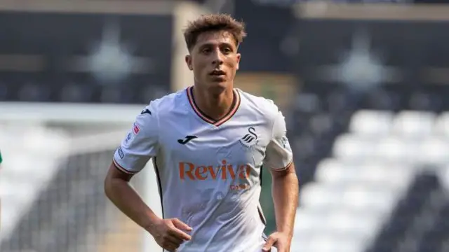 Goncalo Franco during the pre-season game against Rio Ave