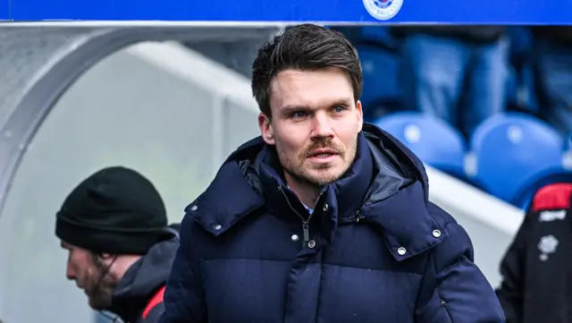 Rangers head coach Danny Rohl