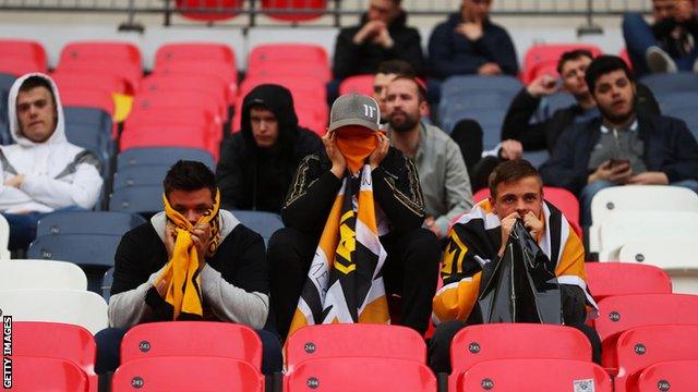 Wolves fans react to losing