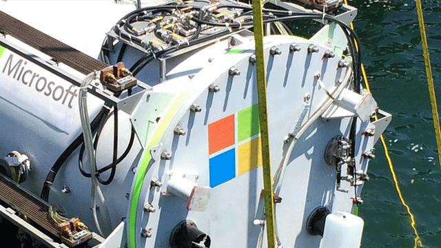 Microsoft's underwater data centre