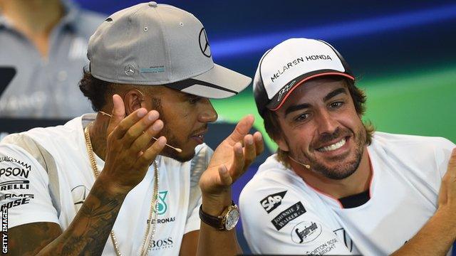 Lewis Hamilton; Fernando Alonso