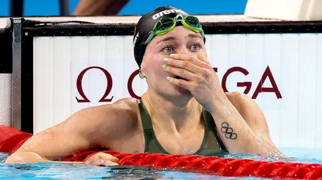 Mona McSharry was in disbelief at her Olympic medal