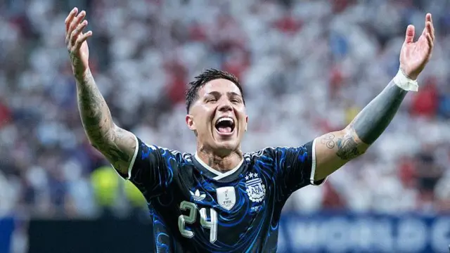 Enzo Fernandez of Argentina