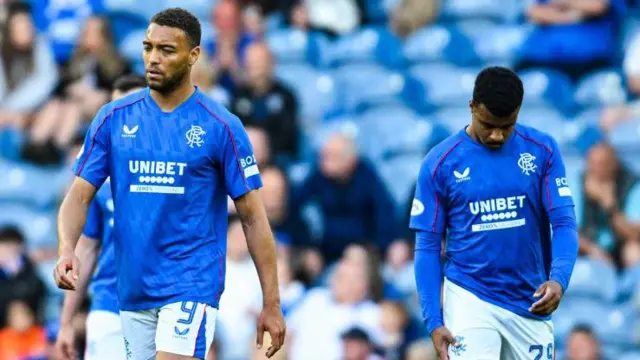 Cyriel Dessers and Hamza Igamane were both missing from Rangers' friendly against Barnsley