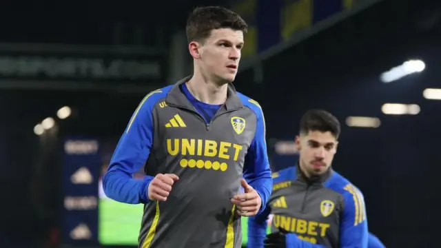 Sam Byram training for Leeds