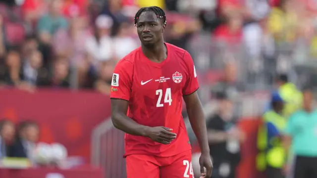 Promise David represents Canada at the 2026 World Cup