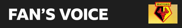 The Watford fan's voice banner