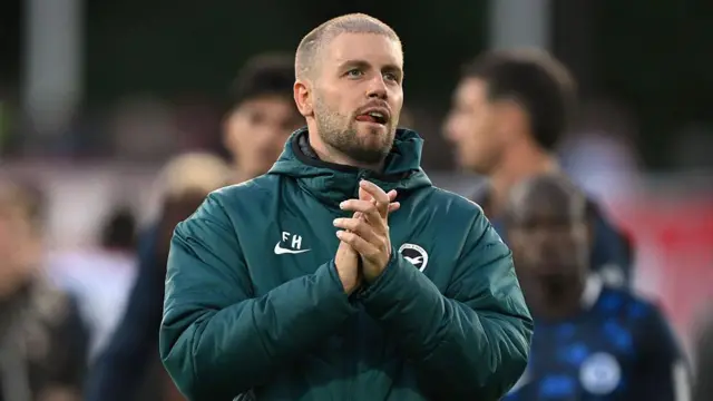 Brighton midfielder Fabian Hurzeler
