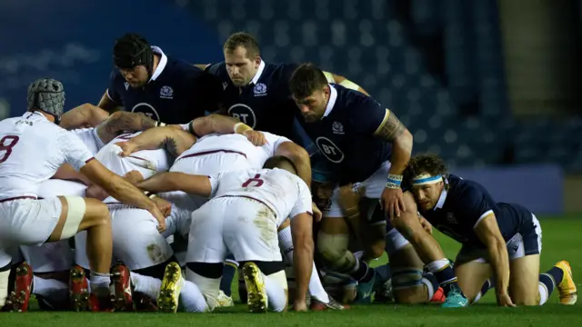 Scotland front row