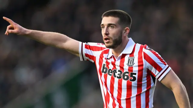 Stoke City star Lynden Gooch.