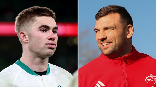 Jack Crowley and Tadhg Beirne