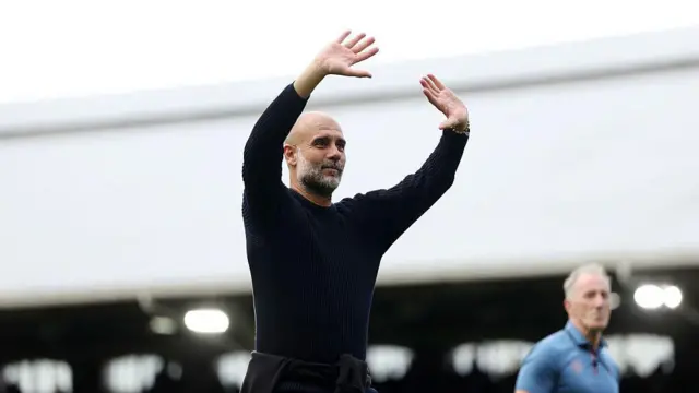 Manchester City manager Pep Guardiola