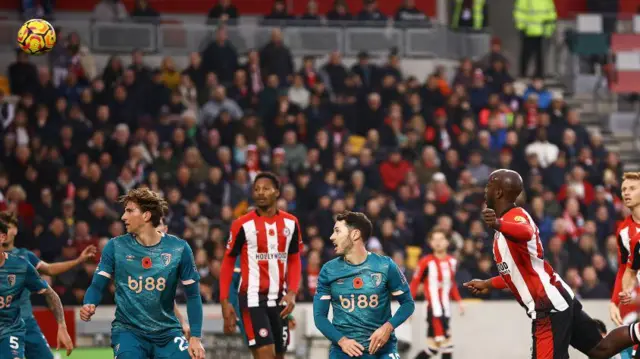 Yoanne Wissa scores for Brentford