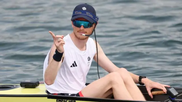 Harry Brightmore is a cox for the Great Britain men's eights