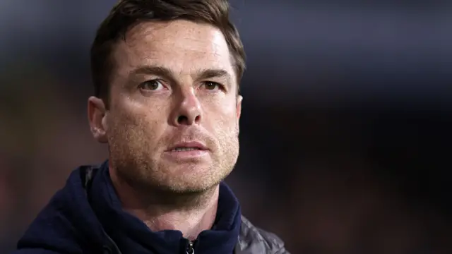 Scott Parker on the touchline