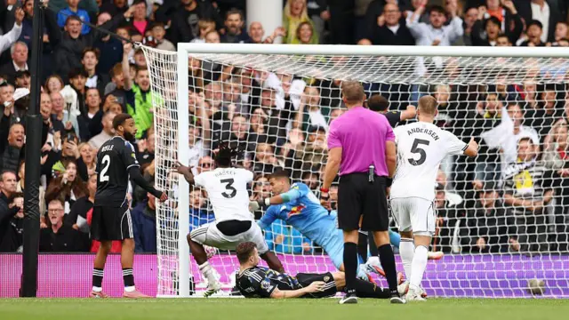 Gabriel Gudmundsson scores a late own goal as Fulham earn a dramatic last-gasp win over Leeds United in the Premier League