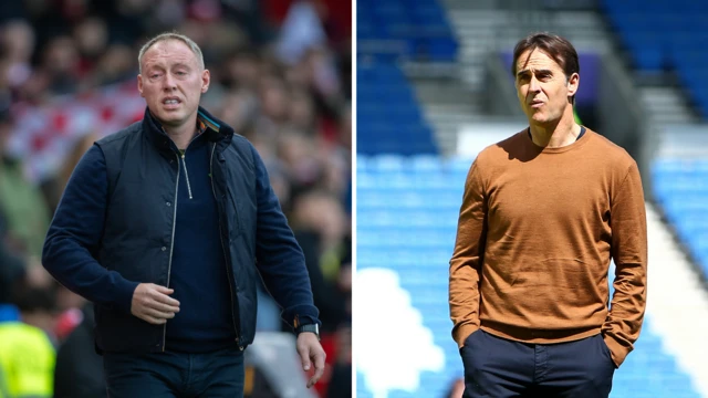 Steve Cooper and Julen Lopetegui