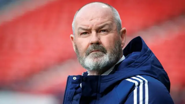 Scotland head coach Steve Clarke