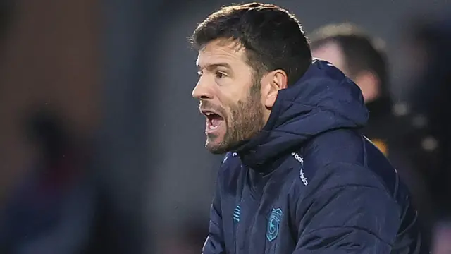 Brian Barry-Murphy calls out with instructions to his players