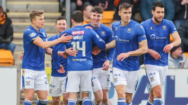 St Johnstone's 1-0 Scottish Cup win over Motherwell was their first victory in 10 games