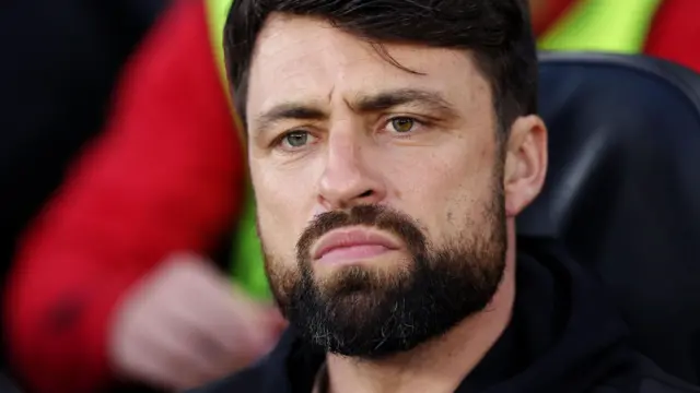 Russell Martin sits in the Southampton dugout