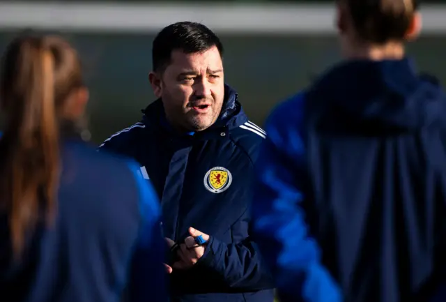 SWNT head coach Pedro Martinez Losa