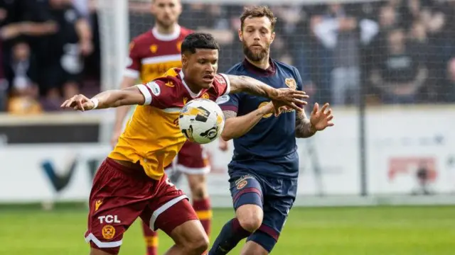Motherwell v Hearts