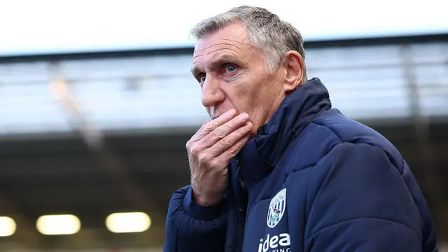 Former West Brom manager Tony Mowbray