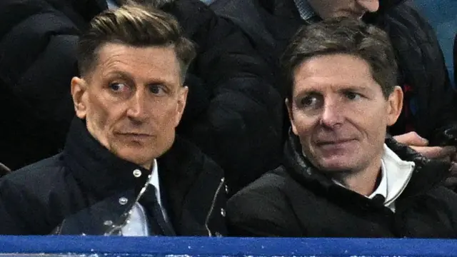 Steve Parish and Oliver Glasner