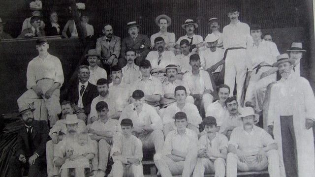 The Somerset and Devon Wanderers competing in the Paris 1900 Olympics