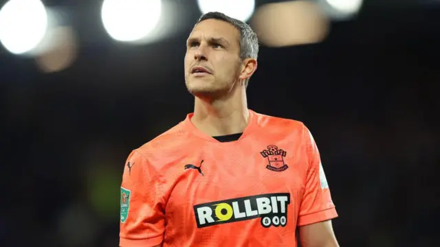 Southampton goalkeeper Alex McCarthy in action for his side