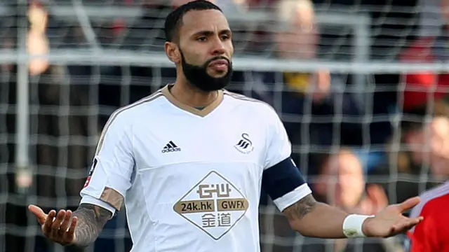 Kyle Bartley during his Swansea days